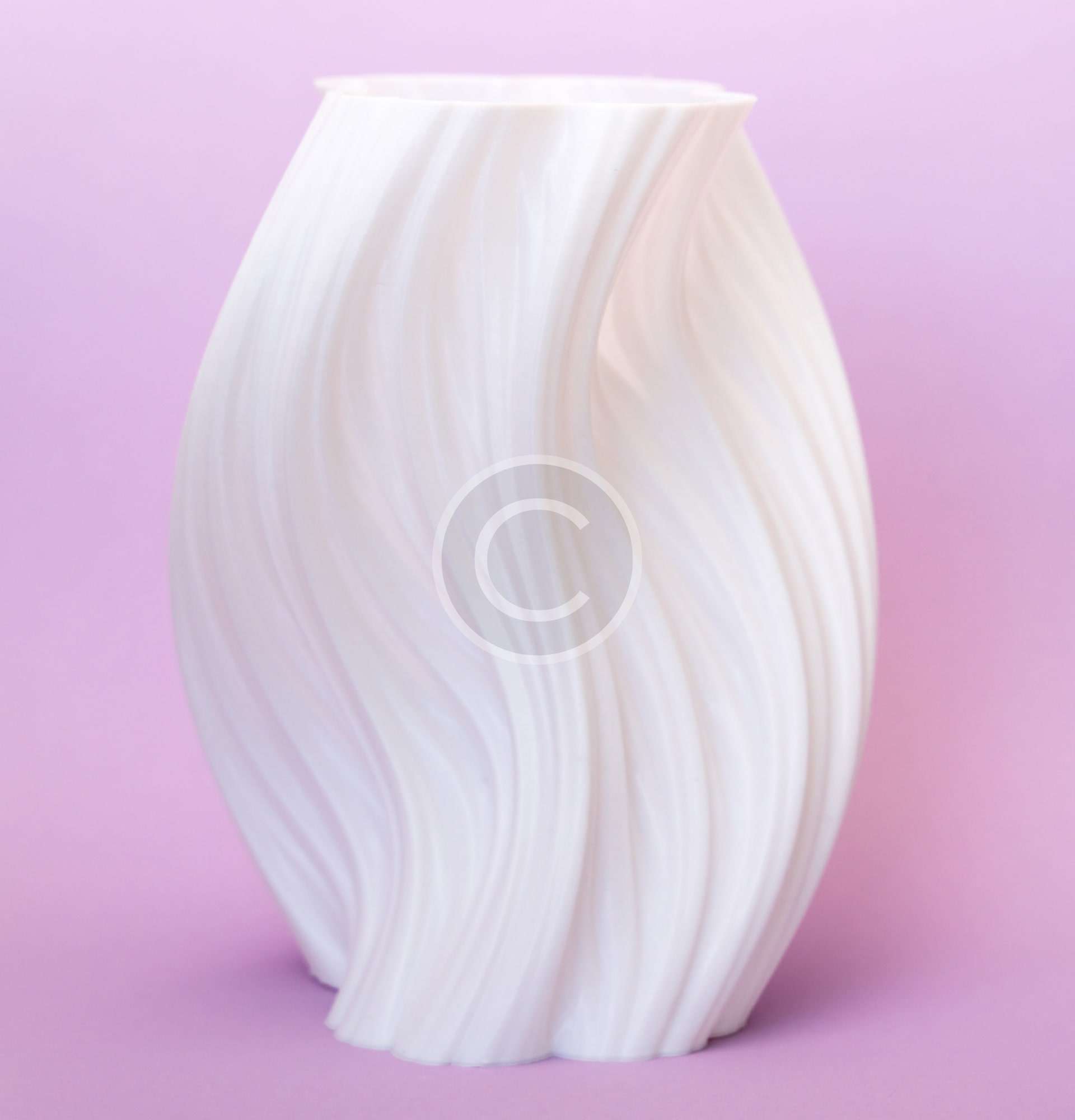 Custom interior design items made with a printer